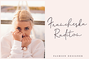 Handricks, a Script Font by Larin Type Co. (Thumbnail 5 of 6)