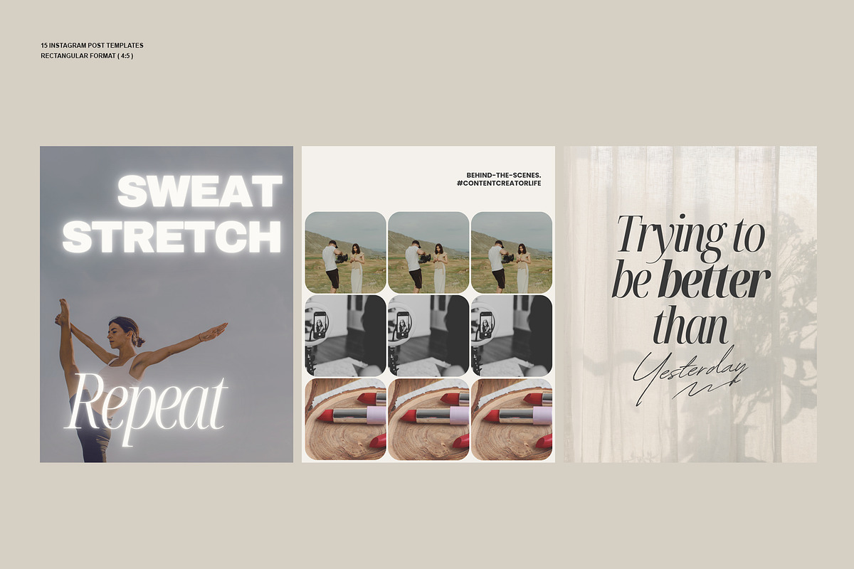Instagram Rectangle Posts Vol1-Canva, a Social Media Template by CreativeFolks (Photo 5 of 7)
