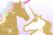 Magical Unicorns, Einhorn, Gold, an Illustration by Mia's Graphic Design (Thumbnail 8 of 11)