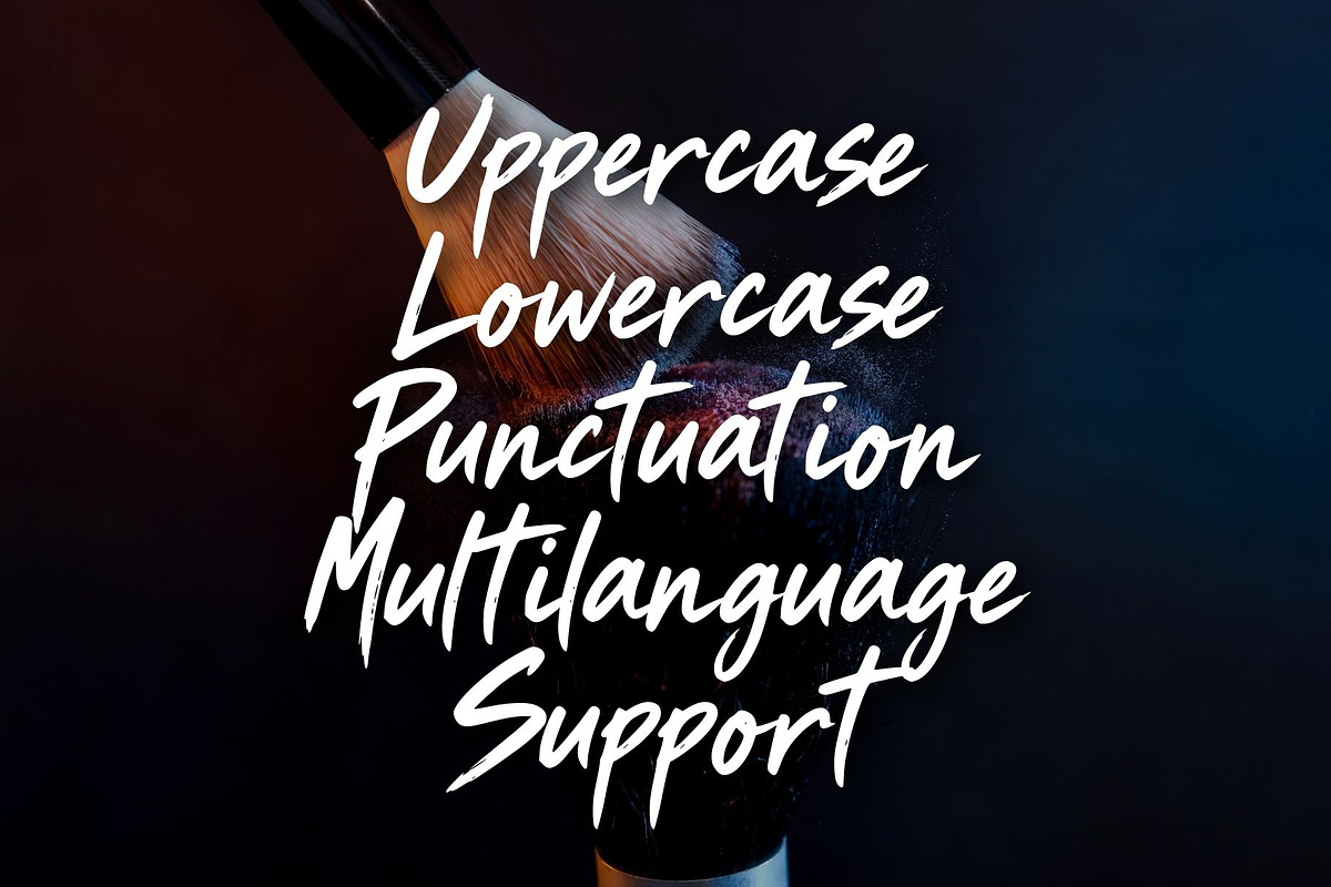 Wildest Metallo Brush, a Handwritten Font by Letterafa Studio (Photo 8 of 10)