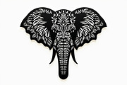 Elephant Silhouette with Ornamental, an Illustration by Amazin_art (Thumbnail 6 of 16)