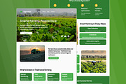 Agrovest Agriculture AI Landing Page, a Landing Page Template by trabaskriya (Thumbnail 4 of 5)