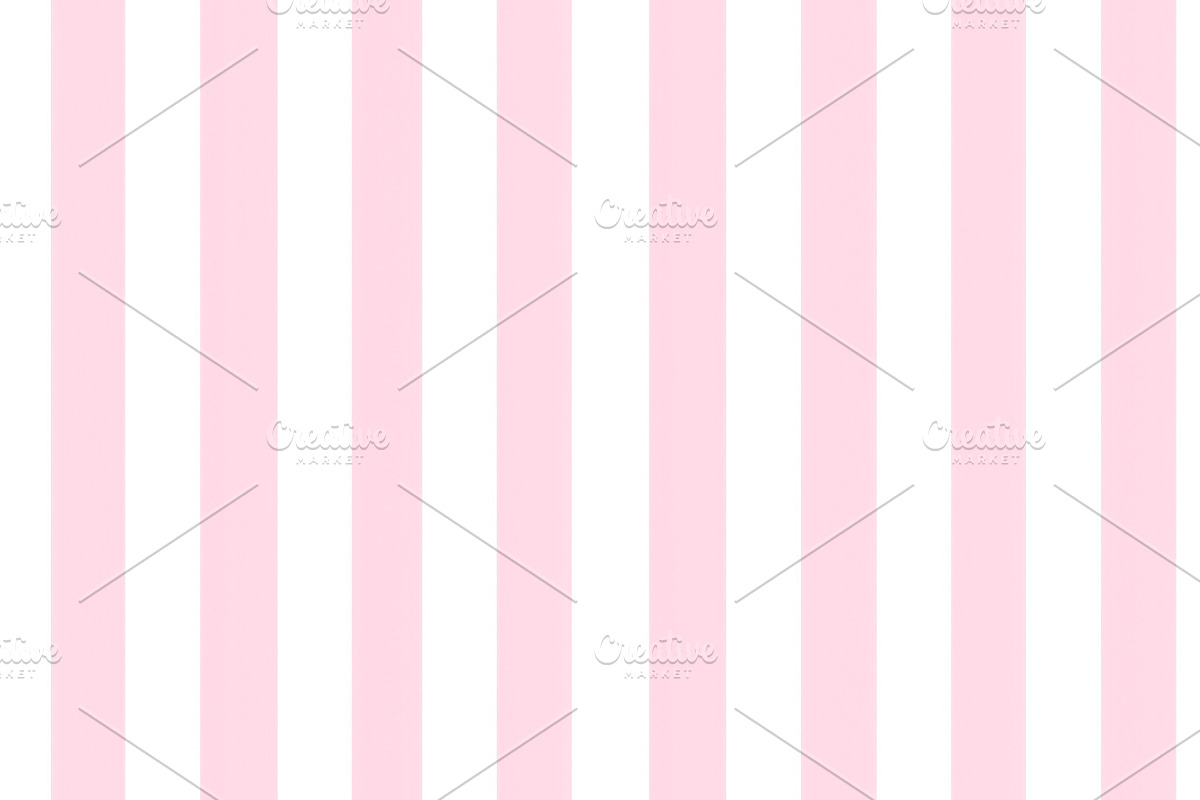 Seamless pattern pink and white vertical stripes forming a clean, a Pattern Graphic by Studio ANNA