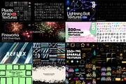 Mega Overlays Bundle, PNG/JPG bundle, a Texture Graphic by Chipshpow Graphics (Thumbnail 7 of 8)