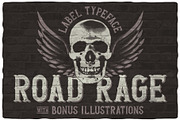 Road Rage, a Symbol Font by VozzyStock (Thumbnail 1 of 11)