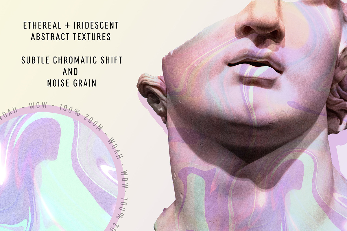 Iridescent Abstract Backgrounds, a Texture Graphic by Fire Spark Studio (Photo 2 of 5)