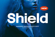 Shield - Elegant Sans Serif Fonts, a Sans Serif Font by Imoodev (Thumbnail 1 of 5)