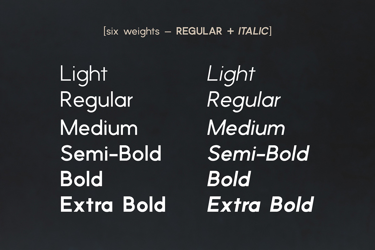 Phoenix | A Multi-Weight Sans preview 2