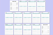 2025-2026 Budget Planner For Canva, a Stationery Template by Shumaya (Thumbnail 3 of 9)
