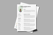 3 Page Resume Template CV Template, a Resume Template by PixelStudio (Thumbnail 7 of 10)