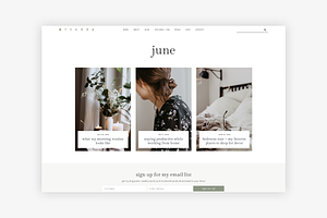 June - WordPress Theme For Bloggers