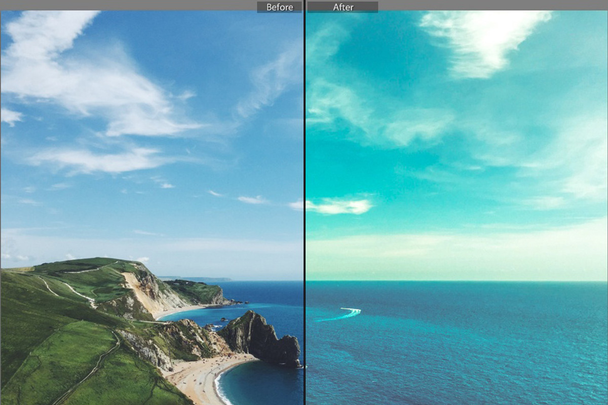 Retro and vintage lightroom presets preview 7