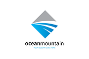 Ocean Mountain Logo, a Branding & Logo Template by MLJ studios (Thumbnail 1 of 3)