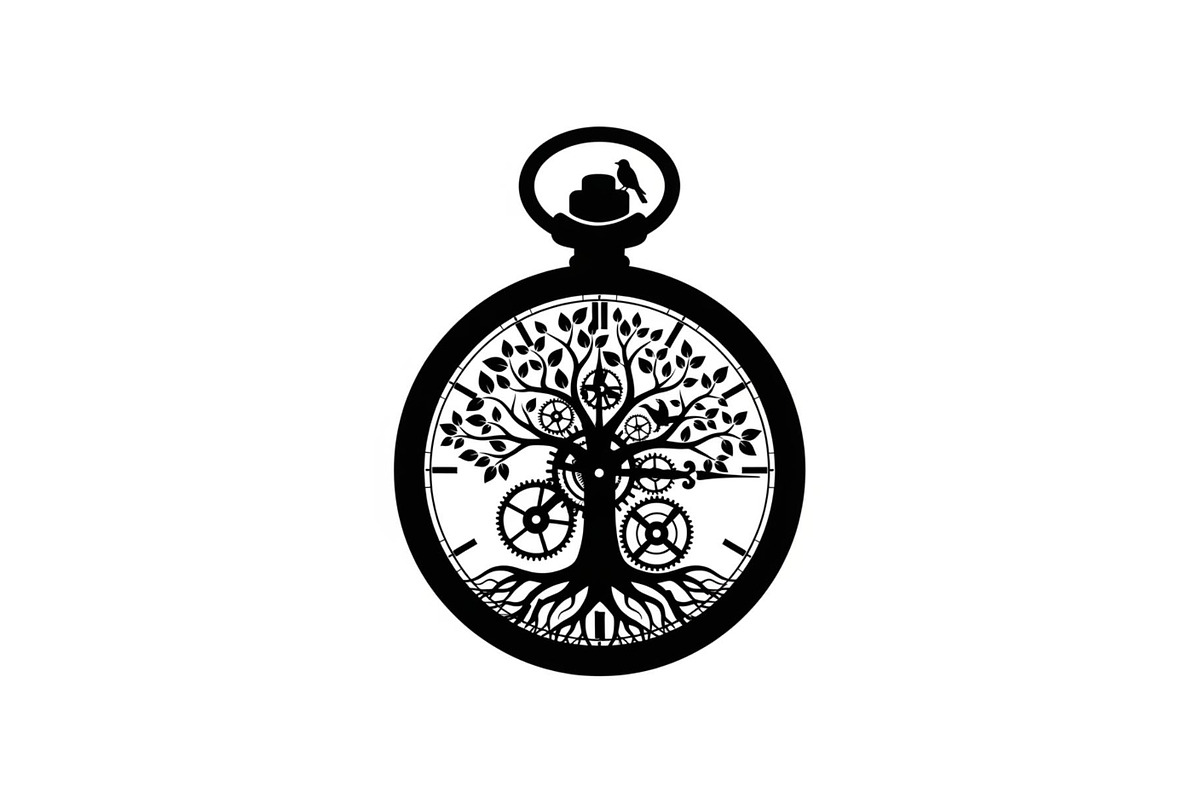 Steampunk Tree of Life Symbol Bundle, an Illustration by yasushie (Photo 24 of 31)