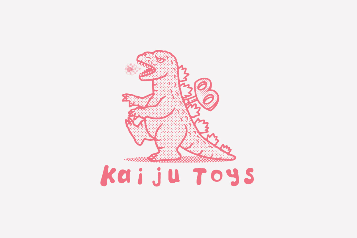 Kaiju Toys Logo Template, a Branding & Logo Template by Kreasi Malam (Photo 3 of 4)