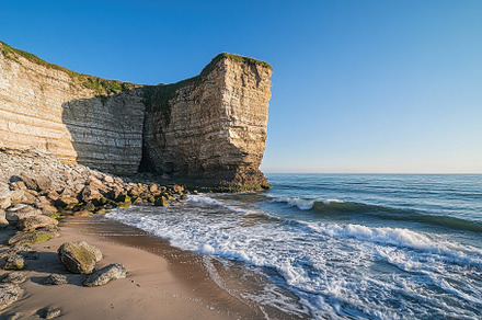 Coastal rock formation creates stunn, a Photo by Iftikhar Alam
