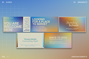 Soft Announcement Slides + Gradients, a Presentation Template by JD Designs (Thumbnail 3 of 8)