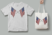 American Flag Vector Set, an Object Illustration by Kusumaillustration (Thumbnail 7 of 7)
