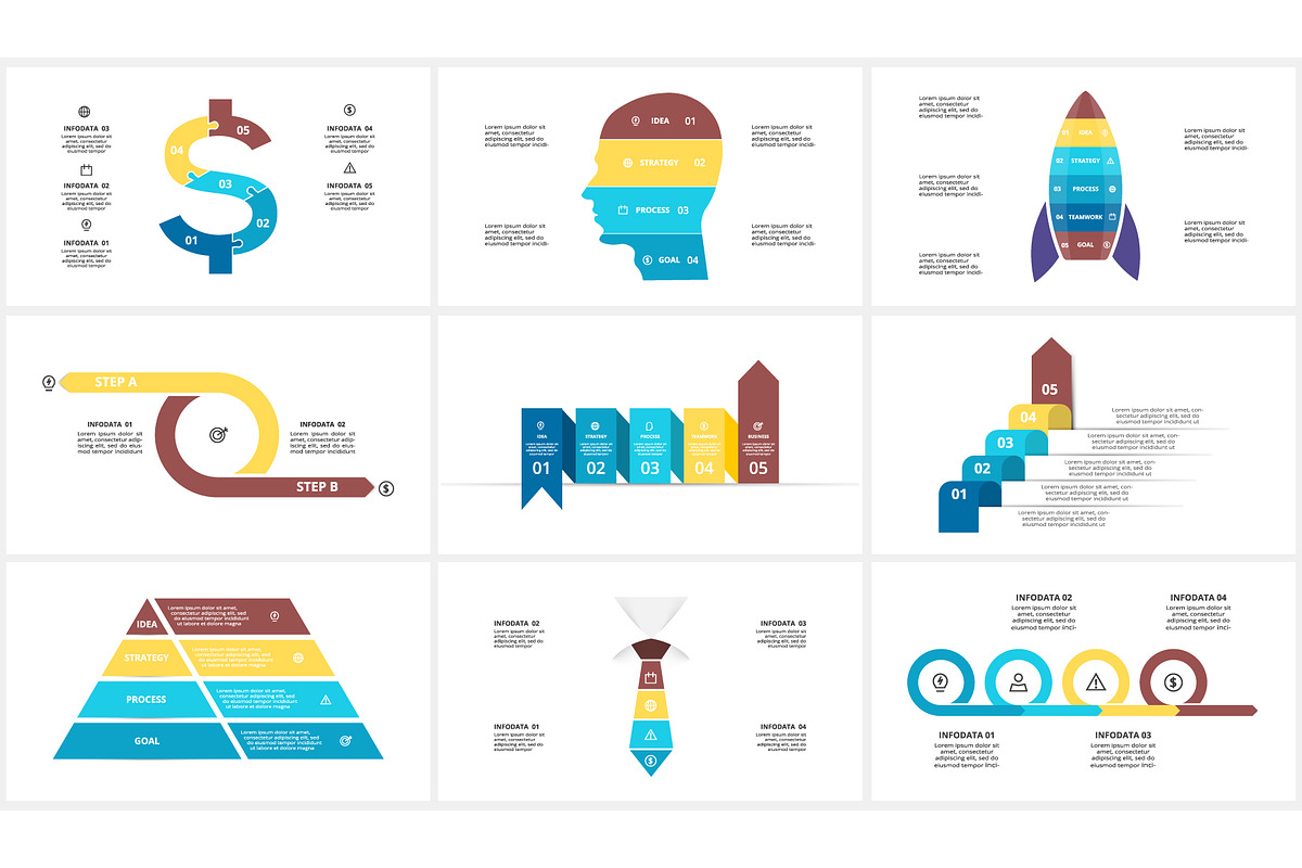 Mix Presentation Canva Template preview 2