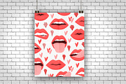 Lips vector set, a Graphic by Cute art (Thumbnail 8 of 8)