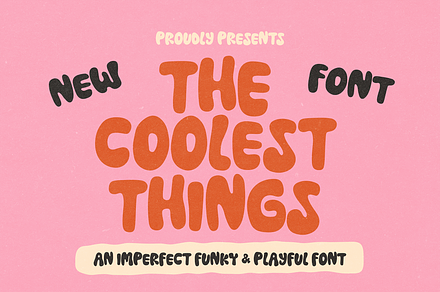 THE COOLEST THINGS - FUNKY FONT, a Handwritten Font by Maria Feliz Fonts