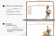 Wedding Planner Bundle Spreadsheet, a Templates & Theme by MondaySpark (Thumbnail 3 of 7)