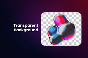 3D Abstract Liquid Element