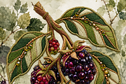 Beaded Blackberry Sprig PNG, an Object Graphic by The Edit (Thumbnail 2 of 3)