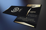 Gold And Black Business Card, a Business Card Template by Marvel (Thumbnail 3 of 3)