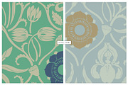 Papier Fleur, Vector Luxury Print!, a Wallpaper Graphic by Pink Linen (Thumbnail 5 of 13)
