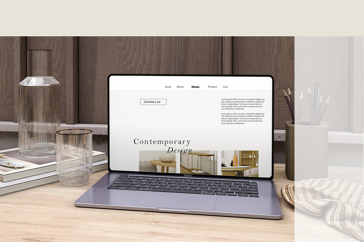 Smartphone and Laptop Mockup, an iPhone Mockup by DamriNa art (Photo 8 of 8)