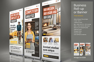 Business Roll-up Vol. 10, a Flyer Template by MrTemplater