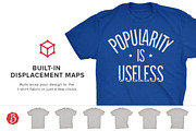 Next Level Cotton T-Shirt Mockups, a Shirt Mockup by Brent Galloway (Thumbnail 3 of 5)