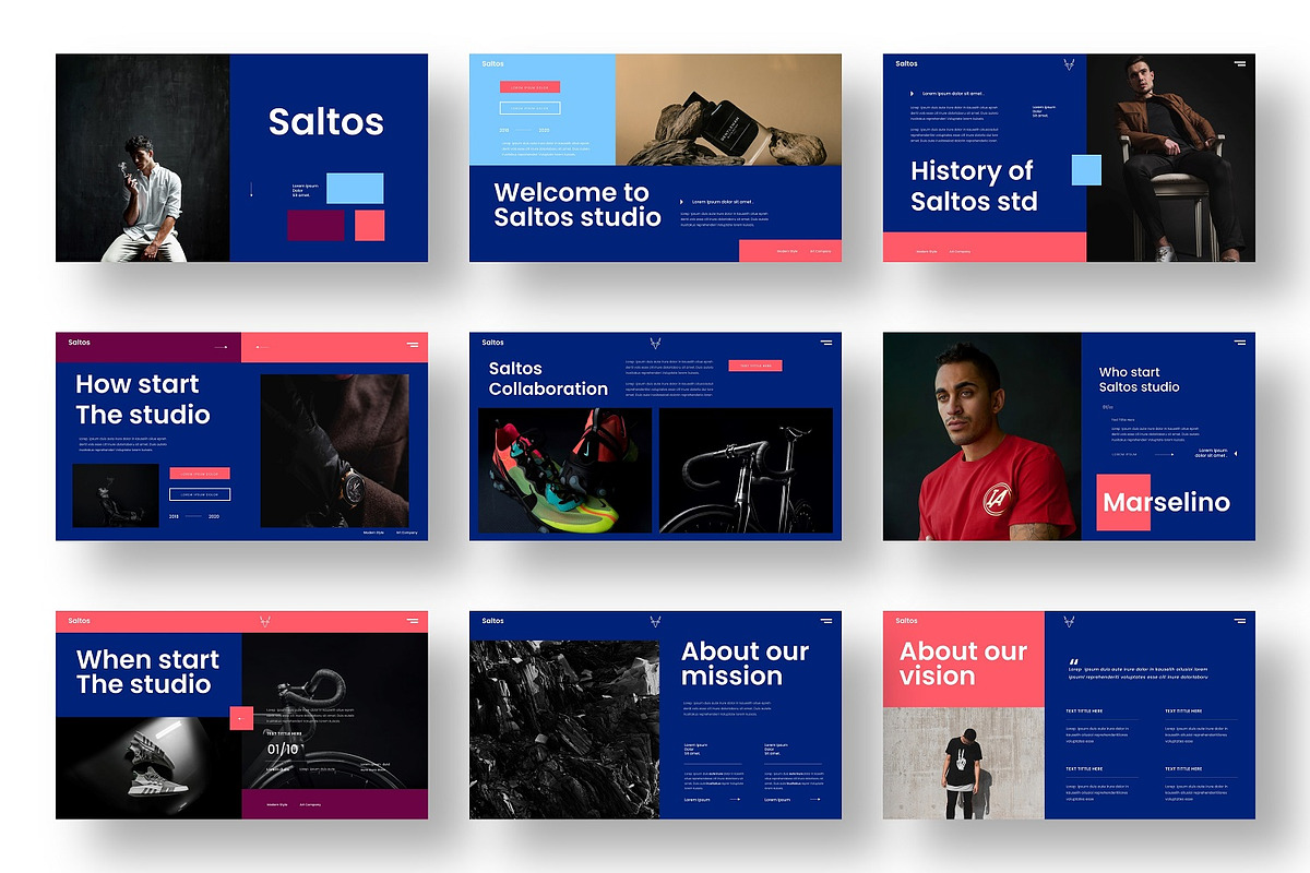 Saltos – Business Keynote Template, a Presentation Template by Dens Creative Studio (Photo 2 of 6)