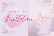 Dialova - Calligraphy Script, a Script Font by Aldedesign (Thumbnail 2 of 9)