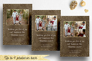 Christmas Card Template Photoshop 03, a Card Template by Nifty Template Studio (Thumbnail 6 of 10)