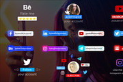 Social Media Subscribers for DaVinci, a Templates & Theme by 2dfx (Thumbnail 1 of 2)
