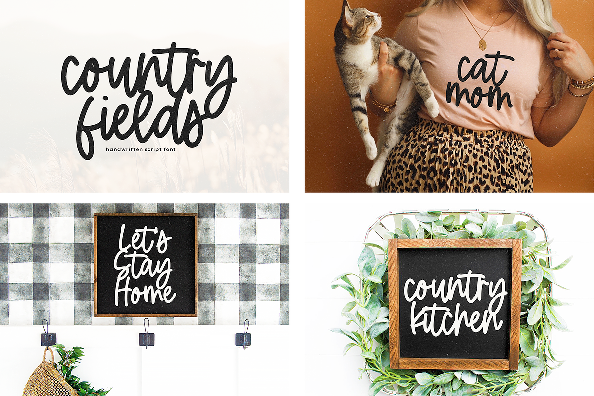 Farmhouse Font Bundle | Part Two, a Script Font by KA Designs (Photo 4 of 37)