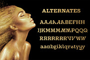 Gold, a Font by FontMesa (Thumbnail 5 of 8)
