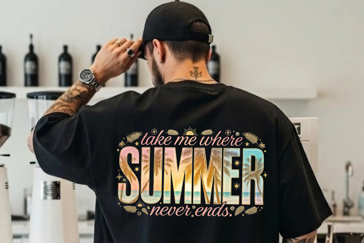Take Me Where Summer Never Ends PNG,, a Graphic by Vector Portal (Photo 2 of 6)