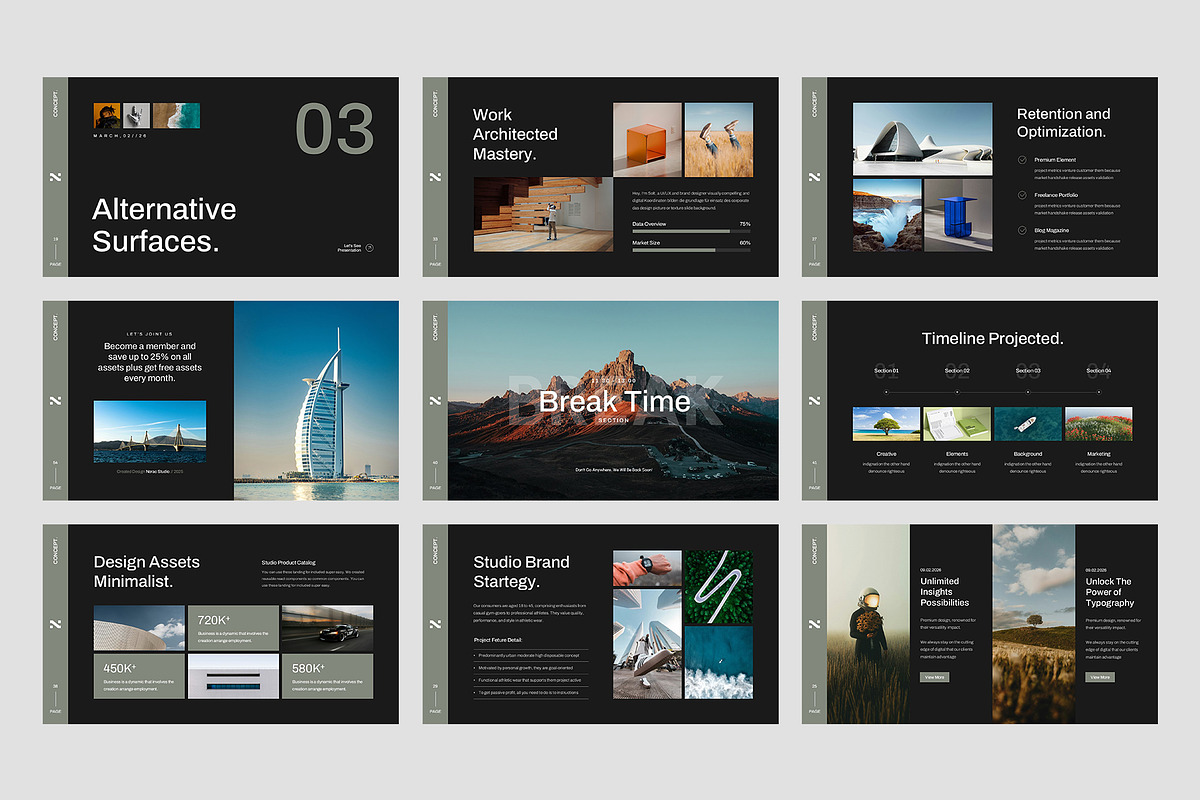 Norac Presentation Template, a Presentation Template by Rocketstill (Photo 4 of 7)