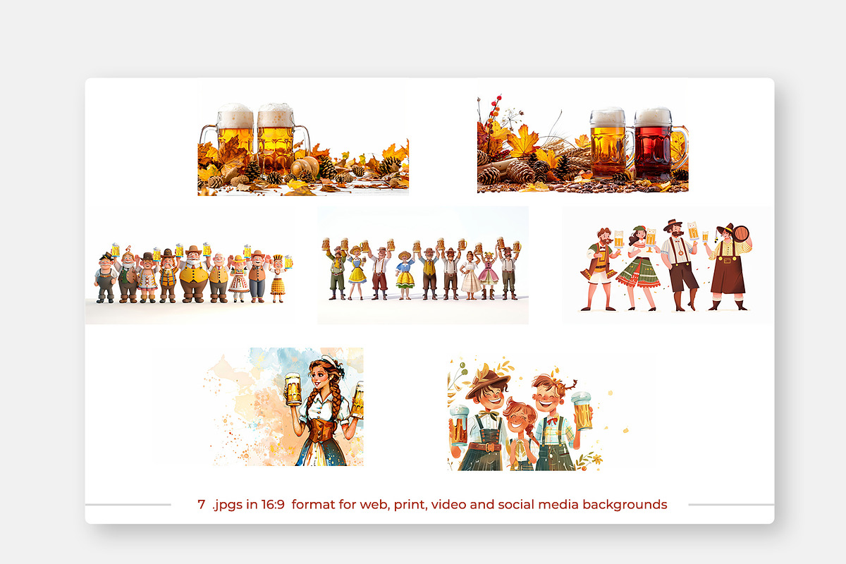 Oktoberfest Graphics Bundle, a Background Graphic by karenfoleyphoto (Photo 5 of 8)