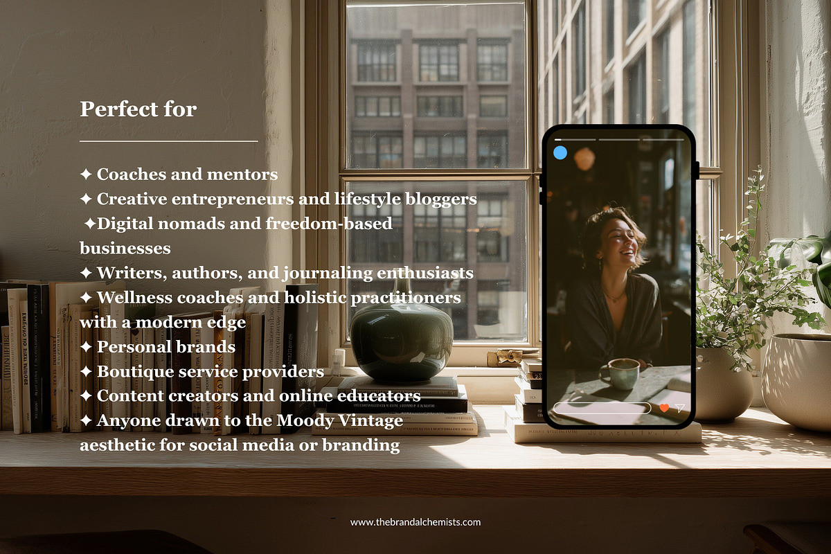 Vintage Vibes Brand Kit Vol 2, a Branding & Logo Template by The Brand Alchemists (Photo 9 of 10)