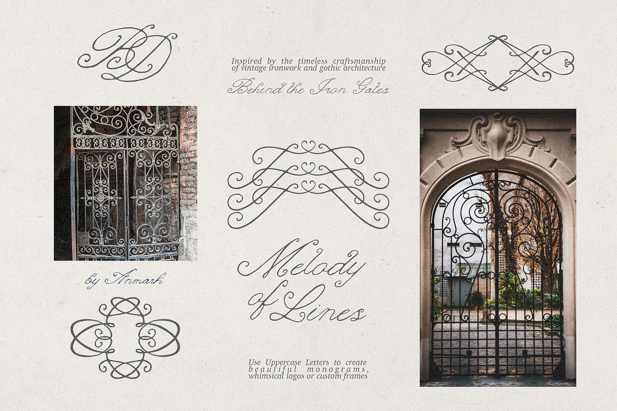 Alkes Romantic Whimsical Script Font, a Script Font by AnMark (Photo 3 of 12)