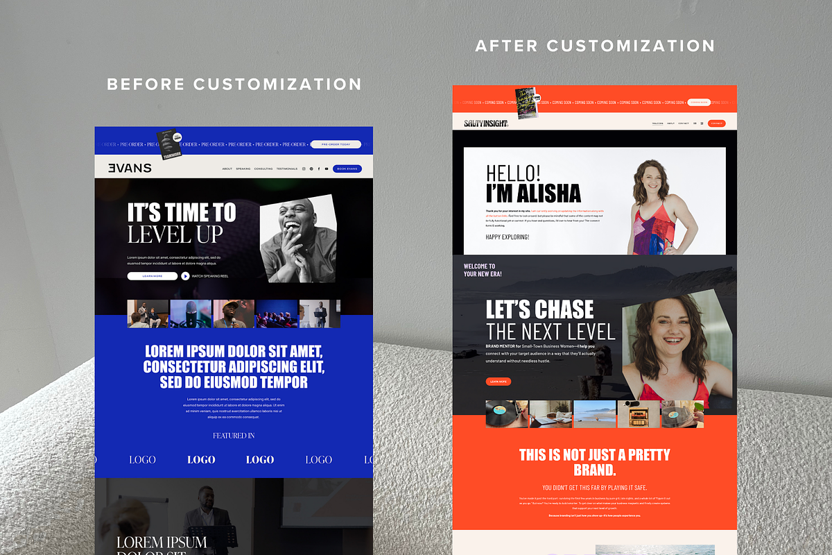 Coaching Squarespace Website, a Squarespace Template by GoLive Website Templates (Photo 10 of 12)