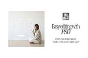 Wallpaper Mockup With Person, a Mockup by First Impression Mockups (Thumbnail 2 of 4)
