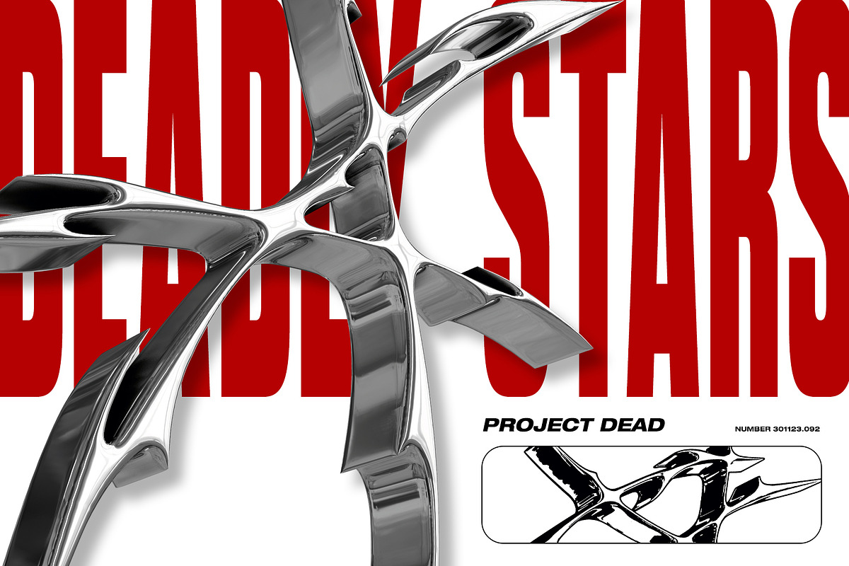 Chrome Neo-Tribal - 48 Item, an Object Graphic by Hainz Studio (Photo 6 of 10)