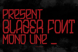 Blazer Font