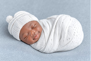 Swaddled and at peace, the sweet, a Person Photo by ZinetroN