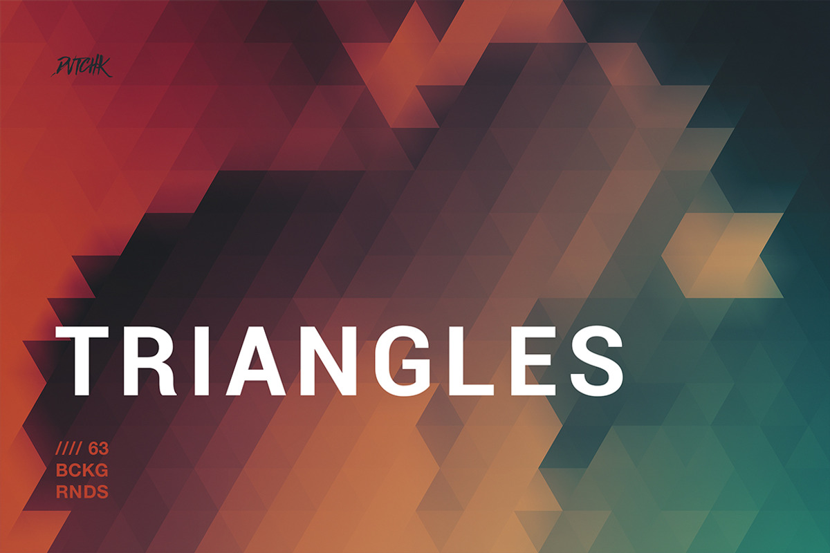 Blurry Triangles Backgrounds, a Background Graphic by dvtchk (Photo 5 of 6)